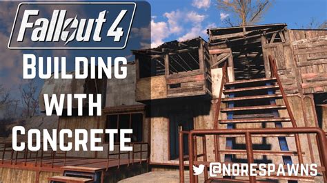 building with concrete fallout 4